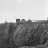 Falun, Storgruvestöten med Oscars lave och tippen mellan Fredriks gamla lave och hjulhus 1914.