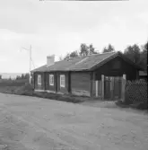 Falun, gård vid Gamla berget 1925.