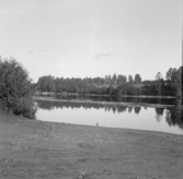 Borlänge, Dalälven från första gården i Skomsarby.