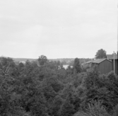 Borlänge, ravin ned mot älven, på motsatta sidan Husmodersskola.