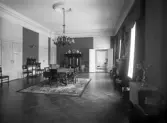 Residenset i Växjö. Interiör av matsal. Ca. 1920.