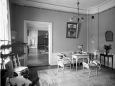 Residenset i Växjö. Interiör av en salong. Ca. 1920.