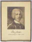 En man i 1700-talsuniform med harnesk och vitpudrad peruk.
Friherre Per Scheffer, överste Kungl. Kronobergs regemente 1765-1772.