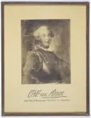 En man i 1700-talsuniform med harnesk och vitpudrad peruk.
Friherre Otto Wilhelm von Rosen, överste Kungl. Kronobergs regemente 1772-1777.