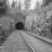 Borlänge, Rämshyttans järnvägstunnel.