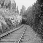 Borlänge, Rämshyttans järnvägstunnel.