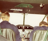 Cockpit i sjöflygplan, 1969