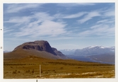 Vy över Rapadalen i Sareks nationalpark, 1972