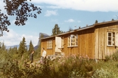 Fjällstuga i i Sareks nationalpark, 1972