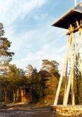 Lappkyrka med klockstapel i i Sareks nationalpark, 1972