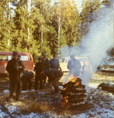 Värmande jaktpaus i Asker, 1978