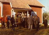 Kö till jaktstugan i Karlskoga, 1979