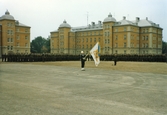 Regementsfanan på I3 i Örebro, 1980
