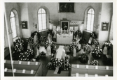 Begravning i Brevens kyrka, 1980