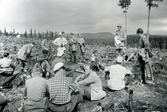 Skogsvårdsstyrelsen ordnar exkursion i Lycksele för skogiseleverna, 1947