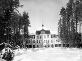 Kronobergs läns sanatorium Lugnet, söderifrån från parksidan.