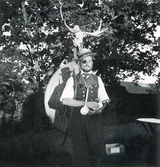 På äldrekursens Malingsbosommar fick Jerka grötsleven i spelen, 1947