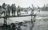 På äldrekursens Malingsbosommar slängdes domaren med säng i sjön av skogiseleverna, 1947