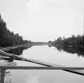 Borlänge, Torsång, lillälven från landsvägsbron 1921-1926.