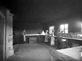 Glasarbetare i Hjärtsjö glasbruk, 1913.