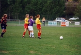 Fotbollsmatch mellan Jitex BK och Tyresö FF. Matchen spelades på Kvarnbyvallen i Mölndal den 27 maj 1996. Slutresultatet blev 2-1 till Jitex BK.