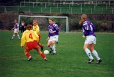 Fotbollsmatch mellan Jitex BK och Tyresö FF. Matchen spelades på Kvarnbyvallen i Mölndal den 27 maj 1996. Slutresultatet blev 2-1 till Jitex BK.