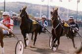 Travloppet Åby Stora Pris på Åbytravet i Åby, Mölndal, hösten 1993.