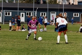 Jitex BK spelar match i Gothia Cup på Åbyvallen i Åby, Mölndal, i juli 1996.