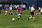 Jitex BK spelar match i Gothia Cup på Åbyvallen i Åby, Mölndal, i juli 1996.