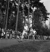 Idrottens dag på Värendsvallen. Sprinterloppet.