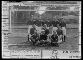 Grupporträtt, Hallstahammars sportklub.
Ur Gustaf Åhmans samling.