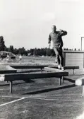 MM i militär femkamp på I11. (1:a i lag: P6, 2:a: I11. Individuell segrare: Claes Friberg, I11).
Augusti 1966. Hinderlöpning över 