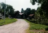 Gunnebo lantgård vid Gunnebo slott i Gunnebo, Mölndal, i juli 1999.