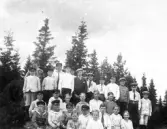 Skolklass vid Sixtorp i Kvistbro, 1910-tal