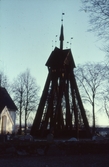 Klockstapel vid Almby kyrka, 1960-tal