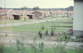 Villor längst Östavägen i Lillån, ca 1960