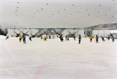 Bandymatch på Åby isstadion i Mölndal, december 1996.