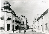 Västerås, Centrum, kv. Inge.
Parti av Smedjegatan, c:a 1900.