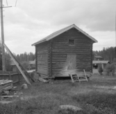 Borlänge, Torsång, Tronsjö. Härbre vid Holarna 1926.