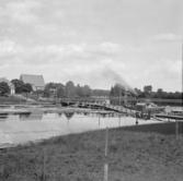 Borlänge, Torsång, Storälvsbron och timmerskiljet. 1921-1926.