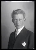 Mansporträtt. Hadar Alvarsson, Norrby, Berg, Kolbäck.
Ur Gustaf Åhmans samling.