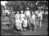 Grupporträtt, Jan Ors, Berg, Kolbäck.
Ur Gustaf Åhmans samling.