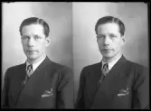 Porträtt, Valfrid Andersson, Vänsta, Kolbäck.
Ur Gustaf Åhmans samling.