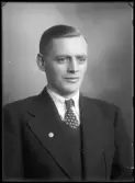 Porträtt. Sigurd Bohman, Kolbäck.
Ur Gustaf Åhmans samling.