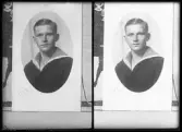 Porträtt. Hjelm, Oxelby, Kolbäck.
Ur Gustaf Åhmans samling.