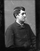 Porträtt av Herr B. Almquist.