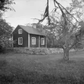 Borlänge, Noraån med grunder efter gamla bruksherrgården.