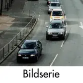 Serie om två fotografier som visar vyer mot norr från Mölndals Bro under EU-toppmötet, år 2001.