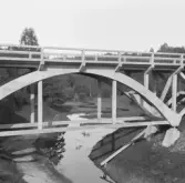 Borlänge, Gagnbro, nya betongviadukten vid Gagnbro.