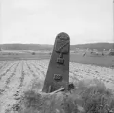Borlänge, Stora Tuna, tälnbäcken, milstolpe.